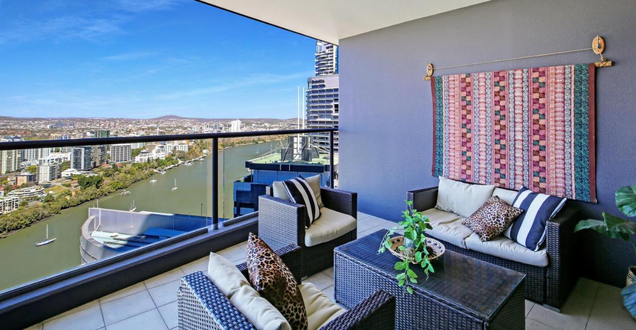African Escape On Level 38 - Balcony With Views Brisbane Exterior photo