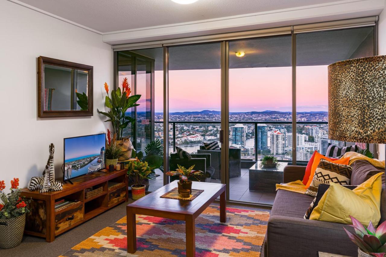 African Escape On Level 38 - Balcony With Views Brisbane Exterior photo